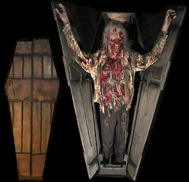 Split Coffin Zombie