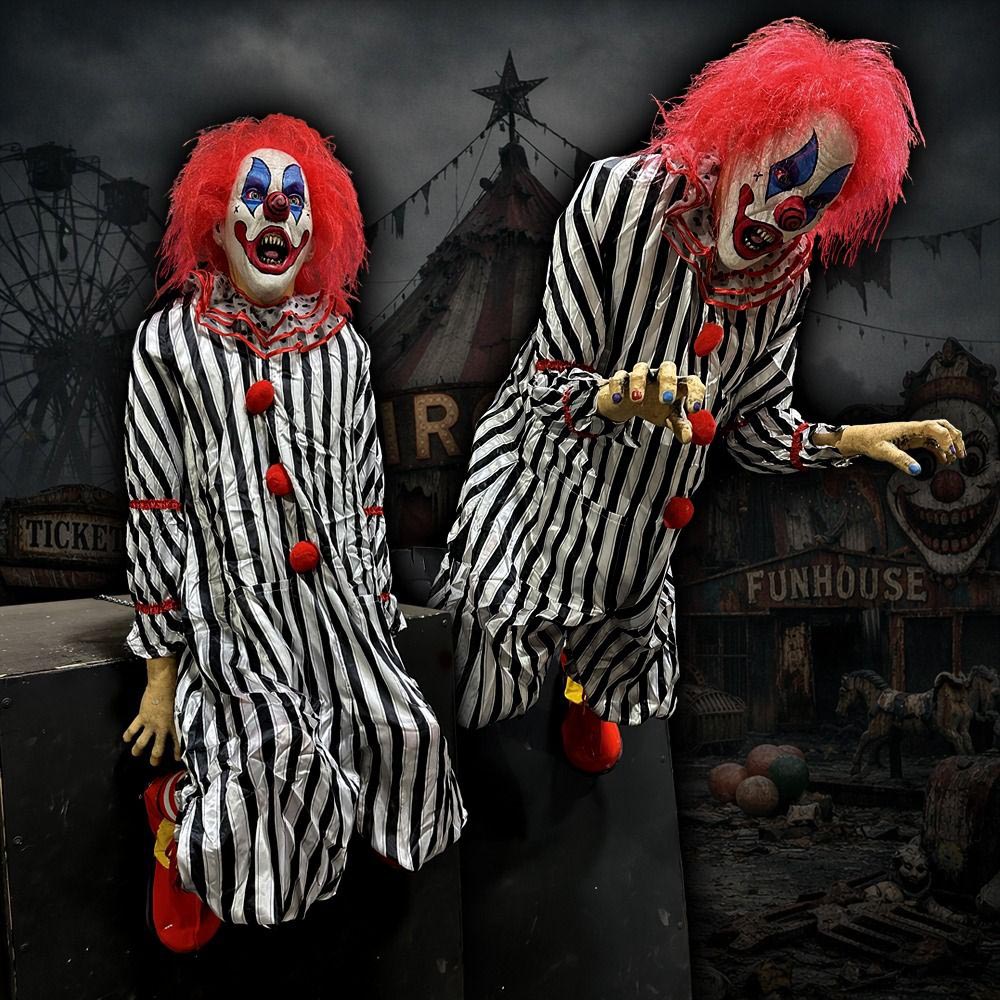 Wall Sit And Jump Clown