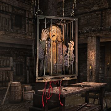 Zombie Torso Cage