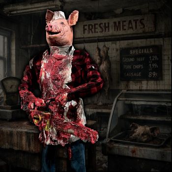 Chainsaw Butcher Pig