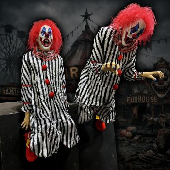 Wall Sit And Jump Clown