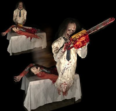 Leatherface Chainsaw Lunger - LCL1127