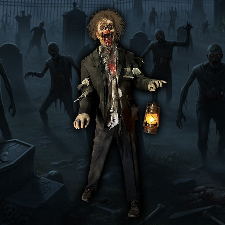 Rotating Zombie Lantern