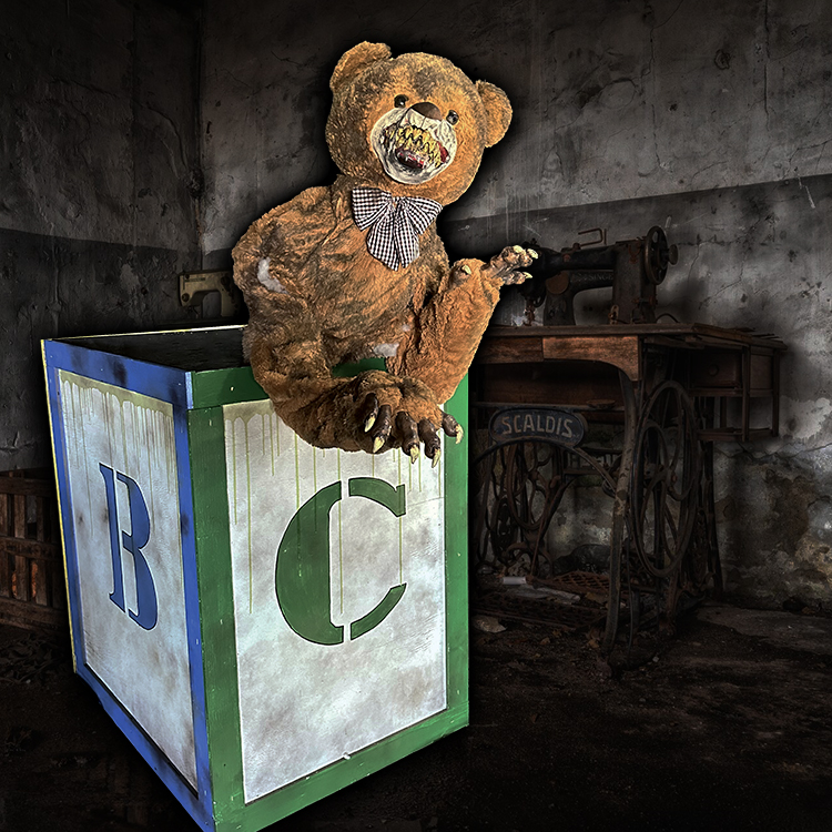 Terror Bear Toy Block