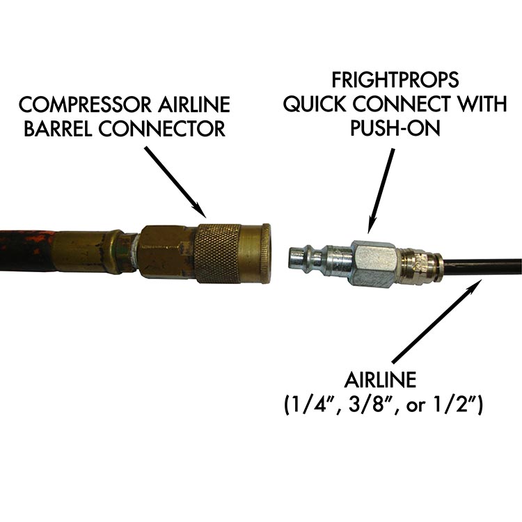 Quck Connect with Push-On