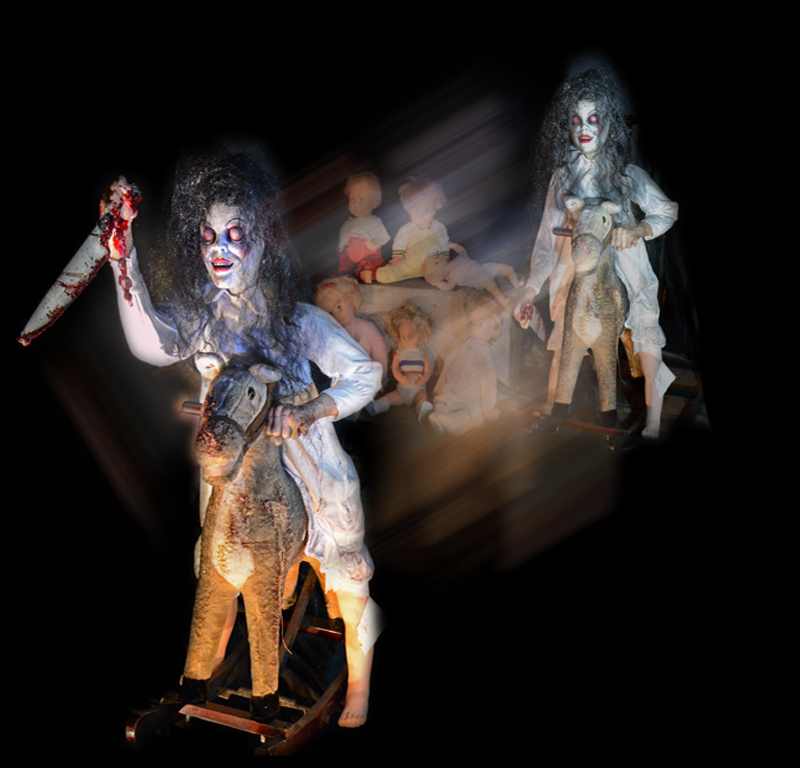 rocking horse doll