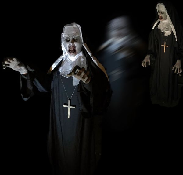 Nun Lunger : Poison Props Animatronic Prop Nun Lunger : Poison Props Animatronic Prop