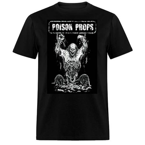 Poison Props Chained Zombie TShirt